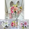Giglio da Matrimonio Fiori Finti Stampati 3D per Decorazioni per la Casa ed Eventi