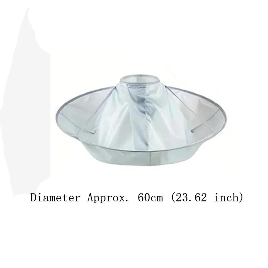 DIY Hair Cutting Cloak Umbrella Design Cover, Suitable For Salon Barber Cutting Cloak Wrap, Foldable Waterproof And Portable