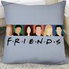1Pc Classic Tv Series Friends Pillow Case Square Pillow Cushion Cover Bedroom Sofa Room Decoration Casual Pillow Cover