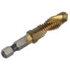 Tap Drill Bits Hex Shank Titanium Coated Metric Screw Combination Tapping Bit for WoodM10