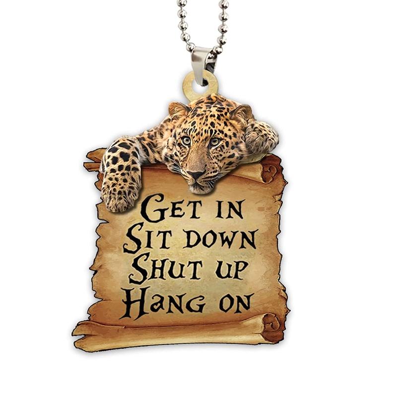 Dolphin Car Rearview Mirror Accessory Christmas Tree Decoration Hanging Ornament Home Decor Gift Acrylic Material