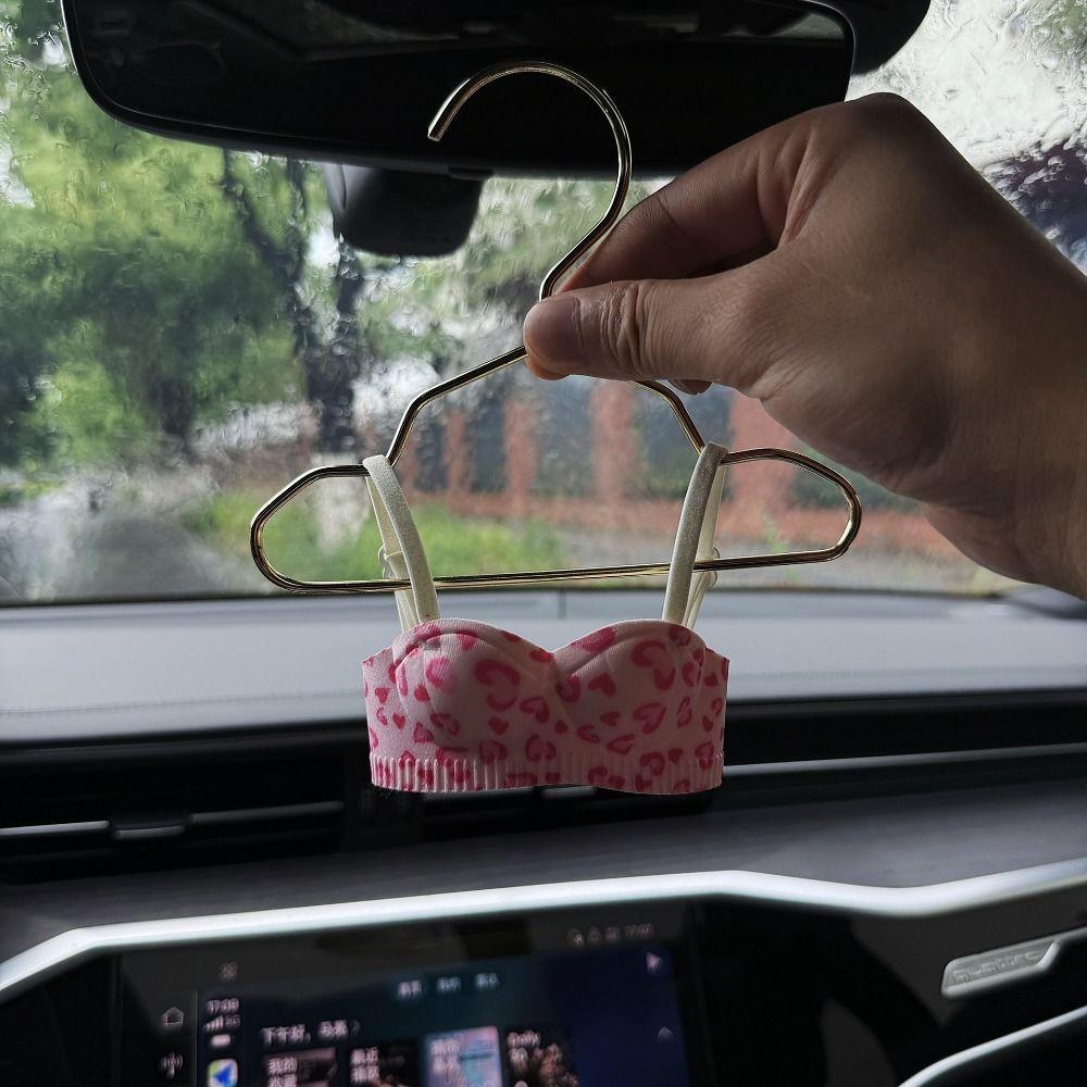 Unique Cute Bra Design Pendant Exquisite Design Rearview Mirror Pendant  Car Decoration