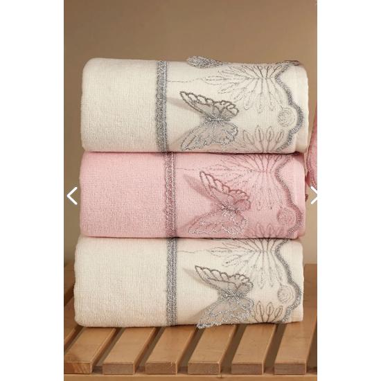 

50/90 Butterfly Dowry Lacy Cotton 4 шт. Рушник для обличчя