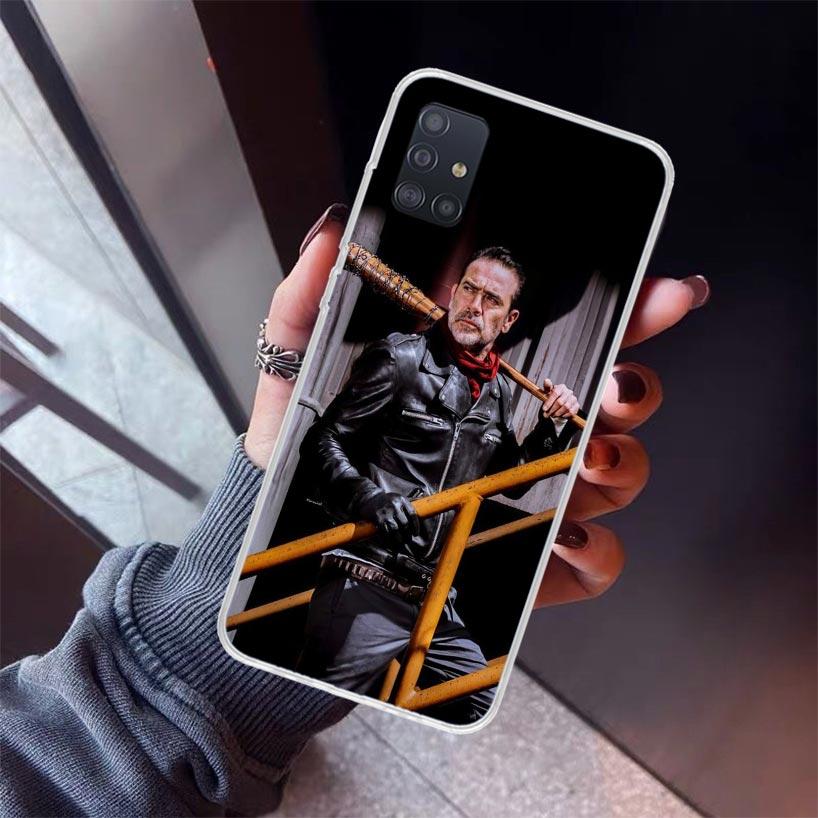 Negan The Walking Dead Phone Case For Samsung Galaxy A52 A51 A50S A32 A22 A12 A02S A72 A71 A31 A70 A30S Note 20 Ultra 10 Plus S1