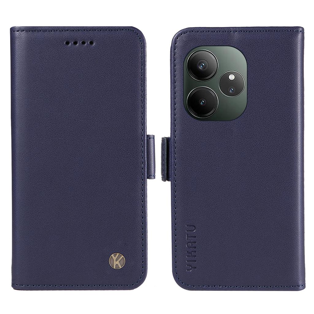 YIKATU YK-003 For Realme GT 6 5G Case Wallet Flip Shockproof PU Leather Phone Cover