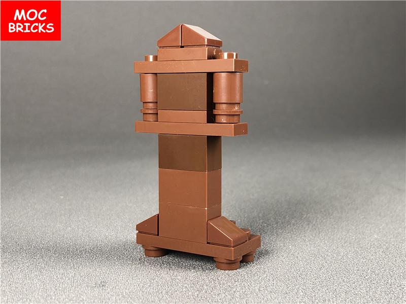 2sets/lot MOC Bricks DIY Family Grandfather Clock Action figure Educational Building Blocks Gifts Dolls Toys for children