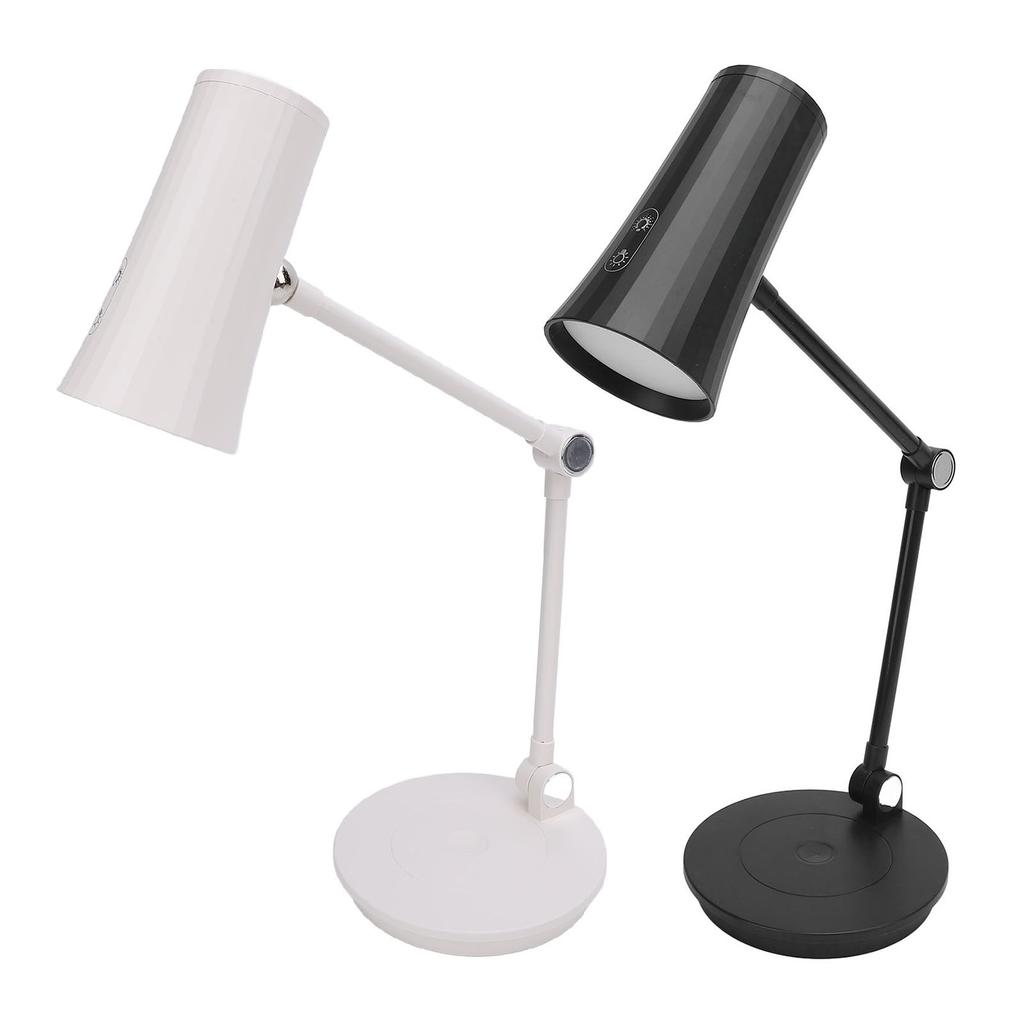 Cordless Desk Lamp 3 Color Temperature Touch Control Magnetic Charging LED Desk Lamp with RGB Projec