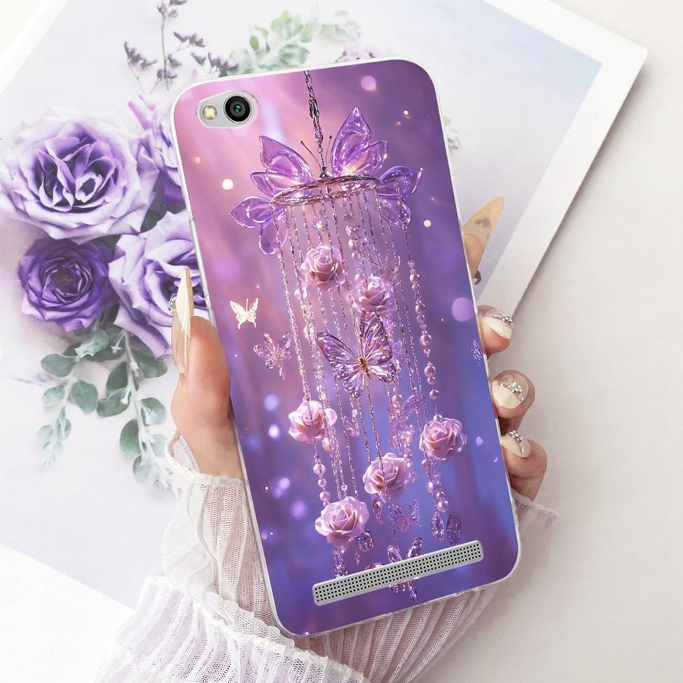 For Redmi 3 Clear Case Aesthetic Luxury Cute Cat Fashion Butterfly Funny Painted Funda For Xiaomi Redmi 3 Casing