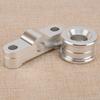 Silver Solid Shifter Stabilizer Linkage Bushing Kit Fit for Acura Integra Honda Civic Del Sol CRX B Series Engine Aluminum Alloy