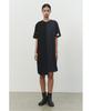 Recorde Mock Neck Split Dress_Rqdam25572Bkx