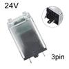 LED Flasher Relay DC 24V For Car Indicator Modified Plastic & Metal Turn Signal Universalfor Bulbs 180W High Quality