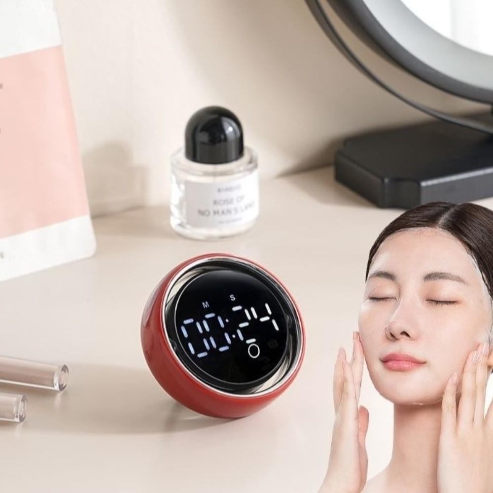 Round Magnetic Kitchen Timer Voice Controlled Intelligent Voice Timer Office