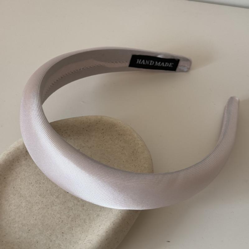 Softly Shining Wide-edge Sponge Hairband, Fashionable Hair-stabilizing Headband, High-crown Hair Clip
