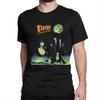 Vintage Gewaschen Elvira Herrin der Finsternis Retro Gothic Bedrucktes Baumwoll-T-Shirt Herren Damen Tee Sommer Lässige Mode Kleidung Oberteile Streetwear