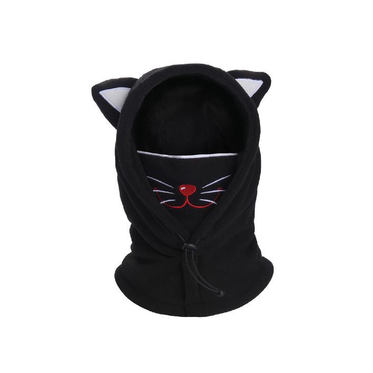 Kinder Winter Warme Radmütze Sturmhaube Mütze Pullover Mütze Verdickte Fleece Kältefeste Mütze