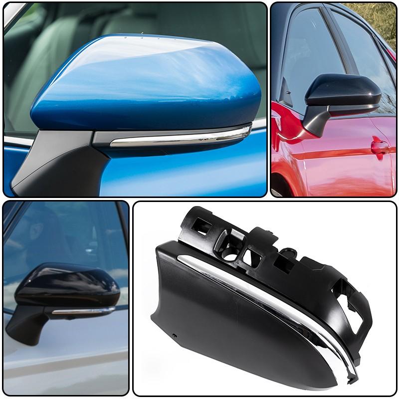 Left Side Mirror Lower Cover Cap For 2018-2024 Toyota CAMRY with Signal Hole LHD