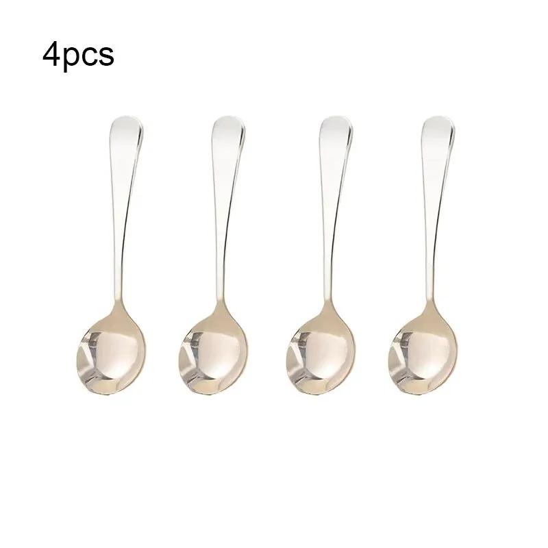 Soup Spoon 304 Stainless Steel Material Anti-corrosion And Rust Resistance Smooth And Easy To Clean