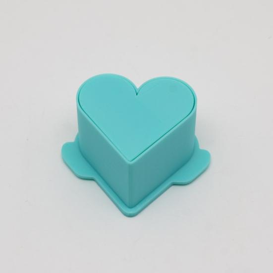 Moule à Cake Pops 5 Pièces avec Plateau Formes Cœur Carré Nuage Ovale Rond Moule à Gâteau Outil de Cuisson en PLA de Qualité Alimentaire pour Friandises d'Anniversaire