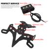 2013-2025 Motorcycle License Plate Bracket With License 3 LED Mini Plate Light Set For Yamaha MT-07 FZ-07 Moto Accessories 2025