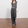 Sancai 2025 Winter Casual Loose Straight Pants