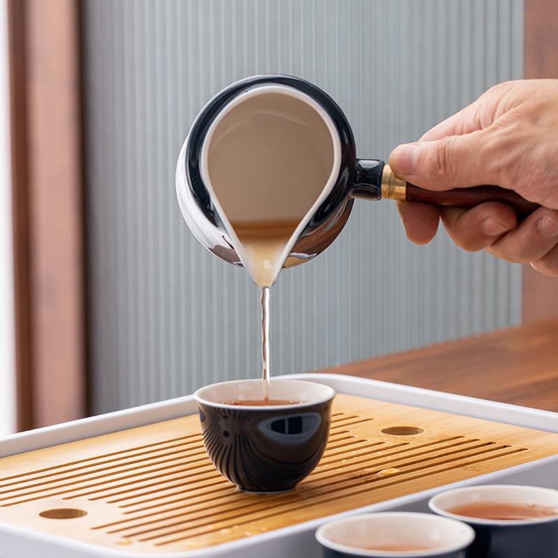 Ceramic Portable Kung Fu Travel Tea Set Banking Enterprise Company Annual Meeting Gifts Business Gifts