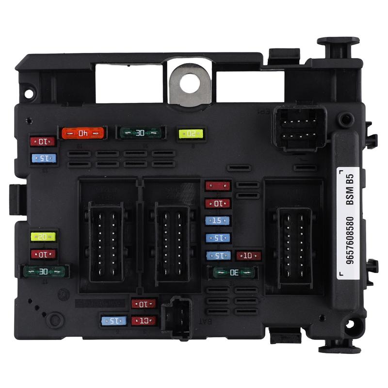 

6500Y1 BSM B2 Fuse Box Assembly For 307 406 807 206 Citroen C3 C5 C8 Xsara 1999-2012 9650664180 9657608880 як показано кольору