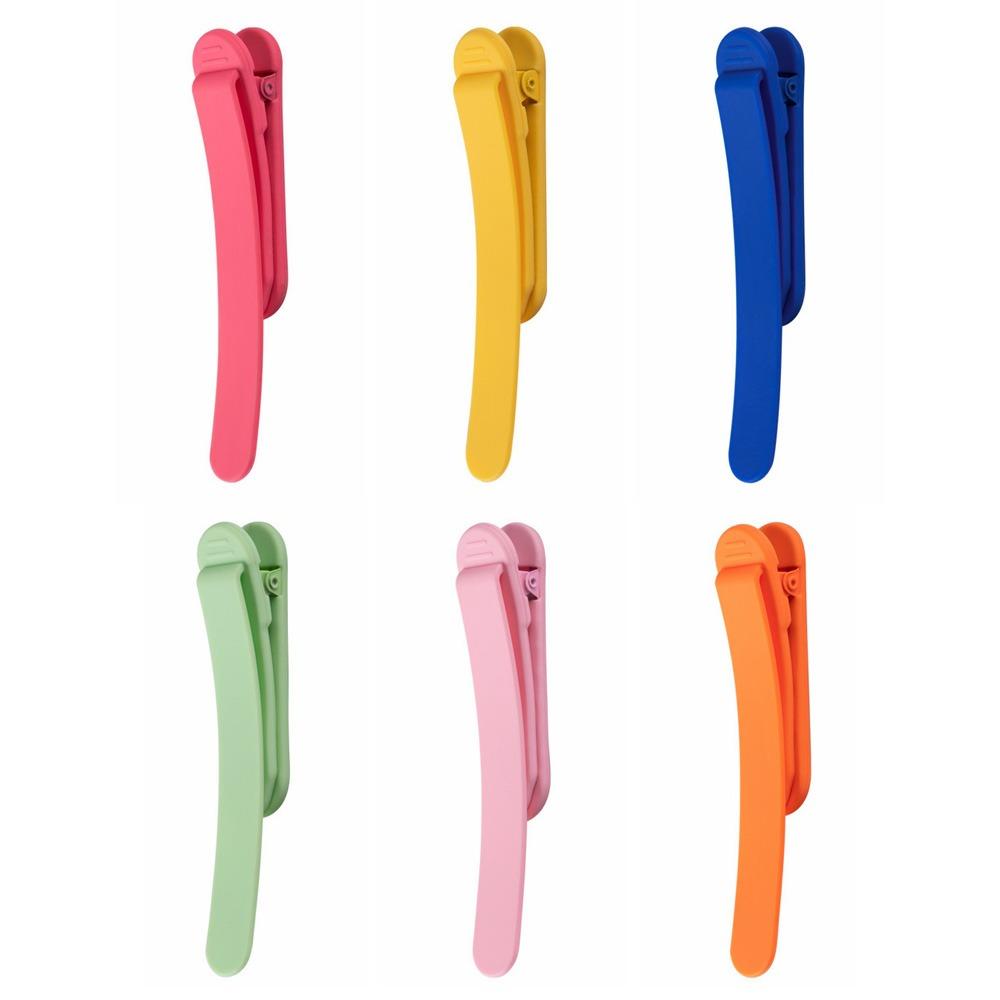 3/6pcs Simple Book Spare Parts Non-Deforming Automatic Bookmark Silicone Bookmark  Business