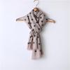 Schal Stola mit Polka-Dot-Print – Reine Farbe Polyester-Baumwollmischung