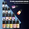 Barvivo na epoxidovou pryskyřici 5 ml Vysoce koncentrované tekuté barvivo na pryskyřici Pigment Barvivo na pryskyřici pro DIY výrobu šperků Řemesla Barvení pryskyřice AB