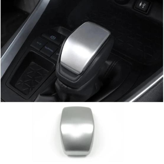 

For Toyota RAV4 Highlander Camry 2024 2025 ABS Carbon Black Gear Shift Head Knob Frame Cover Trims Car Styling Accessories J
