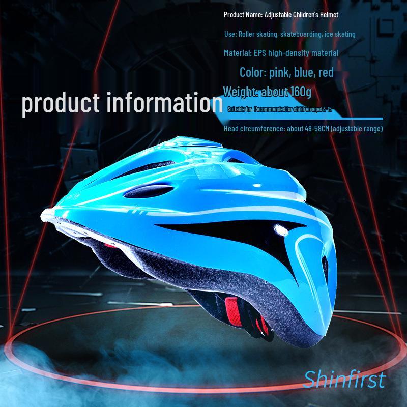 Kinder Skateboard & Fahrrad Schutzausrüstungsset mit Sicherheitshelm und Knieschonern