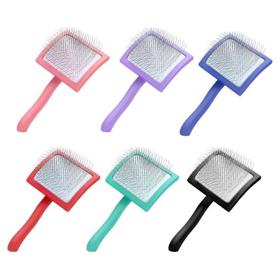 1 Set Slicker Brush for Poodles Dog Grooming Brush with Extra Long Pins Pet Brush And Comb Remove Tangles Knots for Goldendoodles Labradoodles