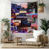 Peterbilt Heavy Trucks Custom Your Name Wall Decor Tapestry Art For Pet Memorial Birthdaywedding Party Backdrop Family Gift
