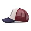 Berretti da camionista multicolore ispirati al surf con retro in rete traspirante, berretto da baseball per uomo e donna