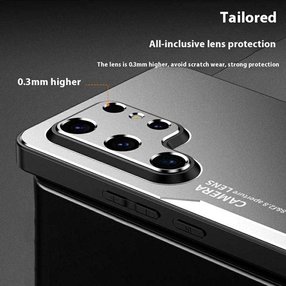For Samsung Galaxy S25 Ultra Phone Case Aluminium Alloy TPU PC Back Cover