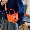 Trendige Mini-Tote-Handtasche in Macaron-Farbe: Leicht & Modisch Umhängetasche
