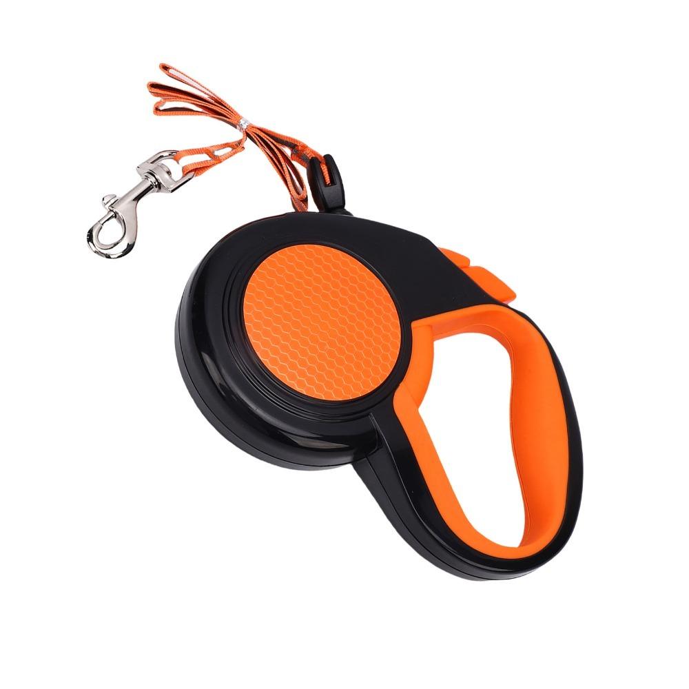 Auto Retractable Retractable Dog Leash Reflective Nylon Pet Traction Rope Dog Lead Dog Training
