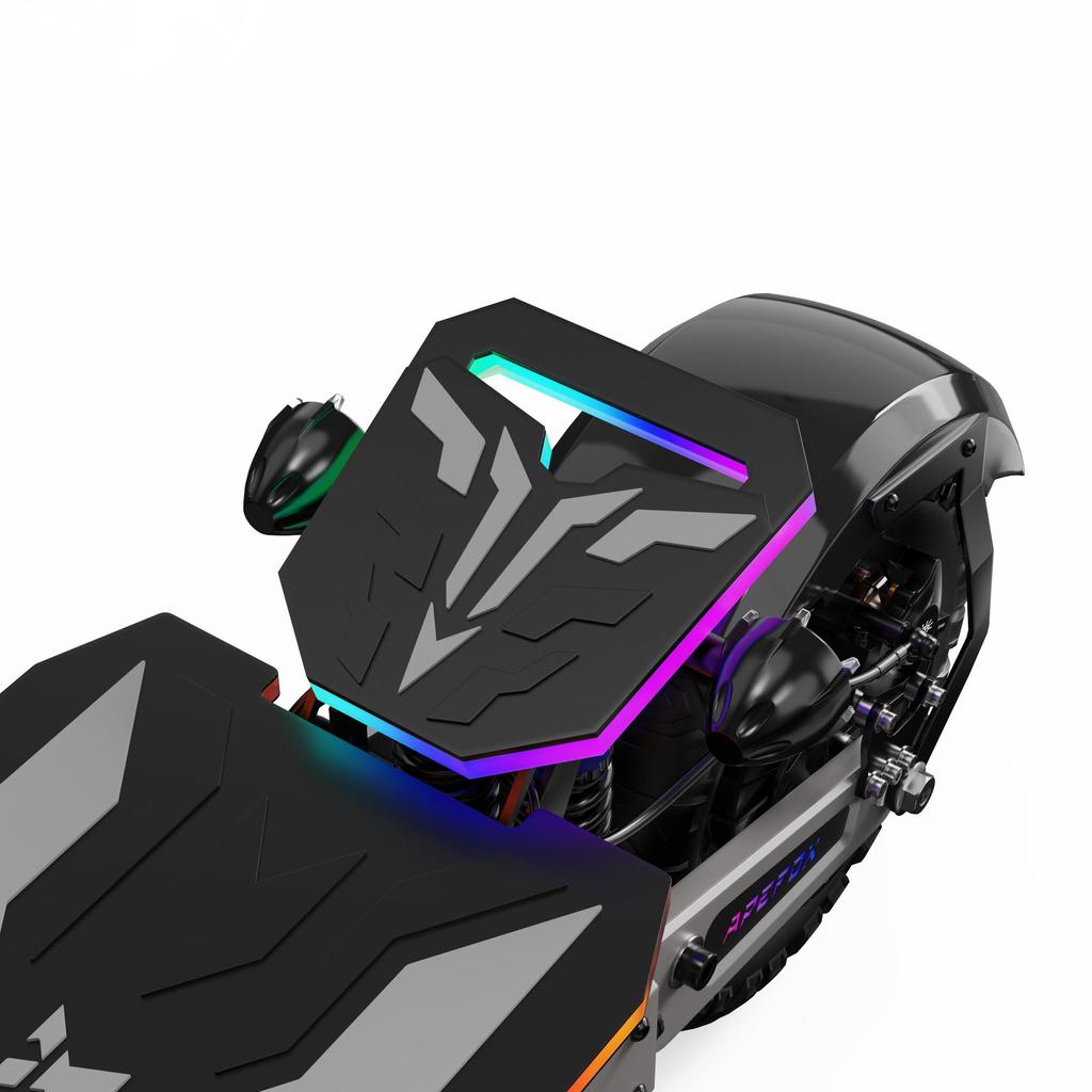 APEF-FOX T90 Ultra Electric Scooter Dual 5000W Peak Motors 72V 40Ah Battery 13 Inch Off Road Tires 44.7N·m Torque