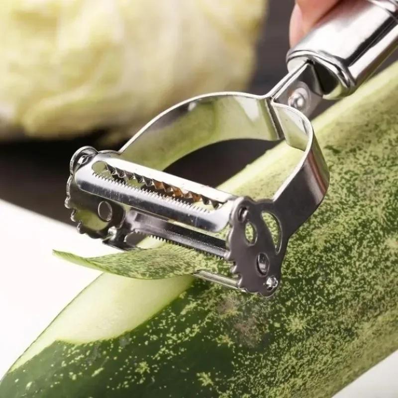 

Kitchen Tools Stainless Steel Potato Cucumber Carrot Grater Julienne Peeler Vegetables Fruit Peeler Planing Grater Accessories