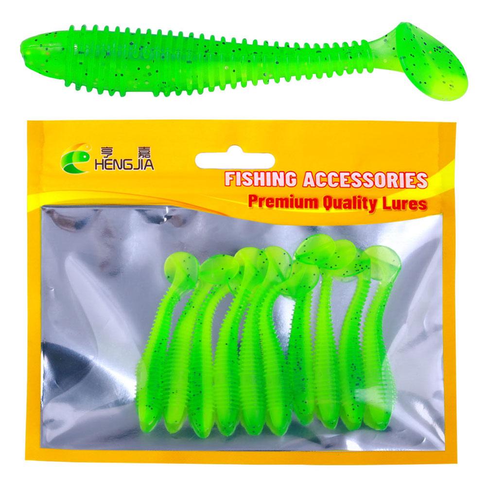 Esche rotanti in gomma Esche false Esche per persici Esche in silicone per la pesca Esche artificiali per la pesca al black bass Attrezzatura per carpe