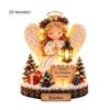 Snowman Christmas Santa Statue Tree Bird Christmas Ornaments Christmas Decorations  Christmas