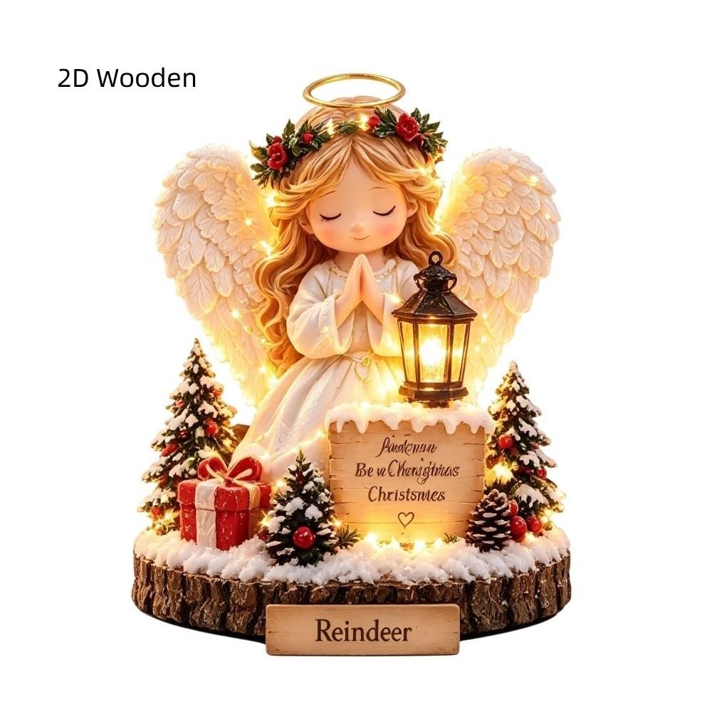 Snowman Christmas Santa Statue Tree Bird Christmas Ornaments Christmas Decorations  Christmas