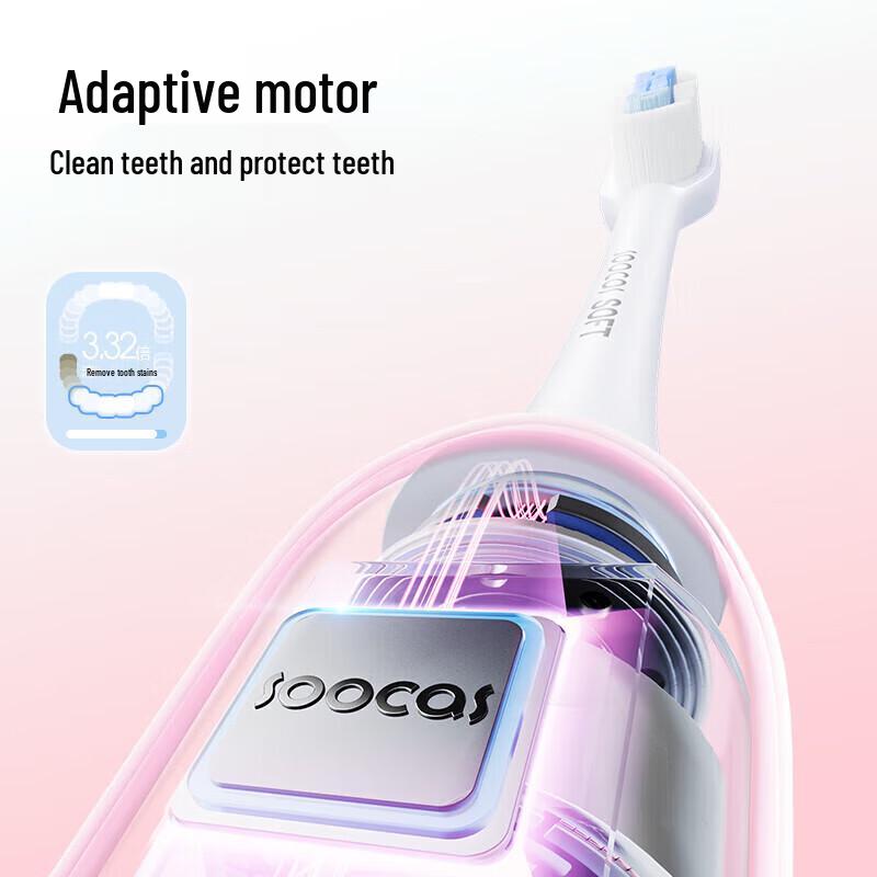 Soocas D3S Cat Claw Sonic Electric Toothbrush CN Plug (adapter Included)