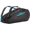 Decathlon ARTENGO Tennis Bag 9R Team Tennis Racket Bag 100% Polyethylene Terephthalate Gym Bag Medium Unisex Black Style