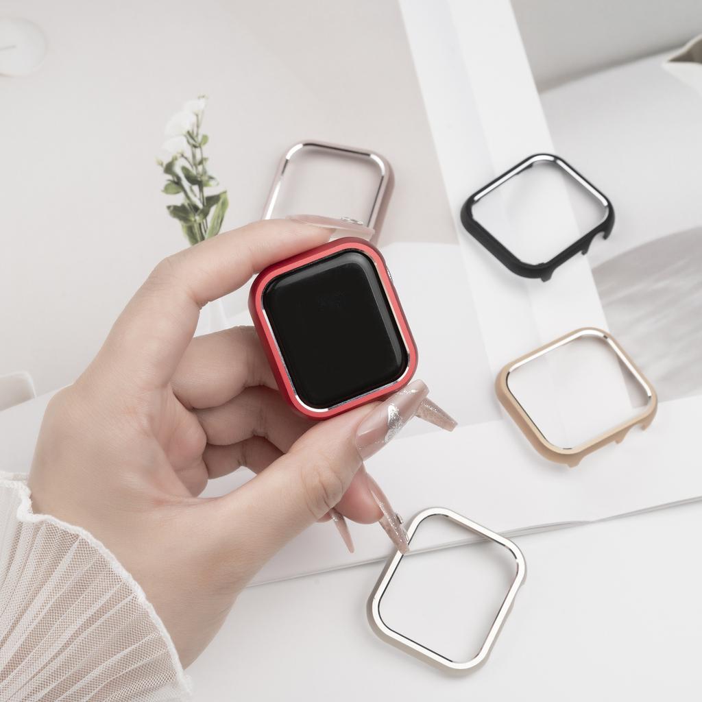 Applicable To Applewatch10 Apple S11 Watch Case Iwatch789 Generation Se Aluminum Alloy With High-Gloss Frame