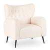 Relaxation Armchair Nico Cream Boucle Modern