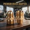 Pressure Washer Connector M22 Male Thread To G14 Inch Male Adapter Brass Quick Fitting for Hose Spray Replacement Cleaning