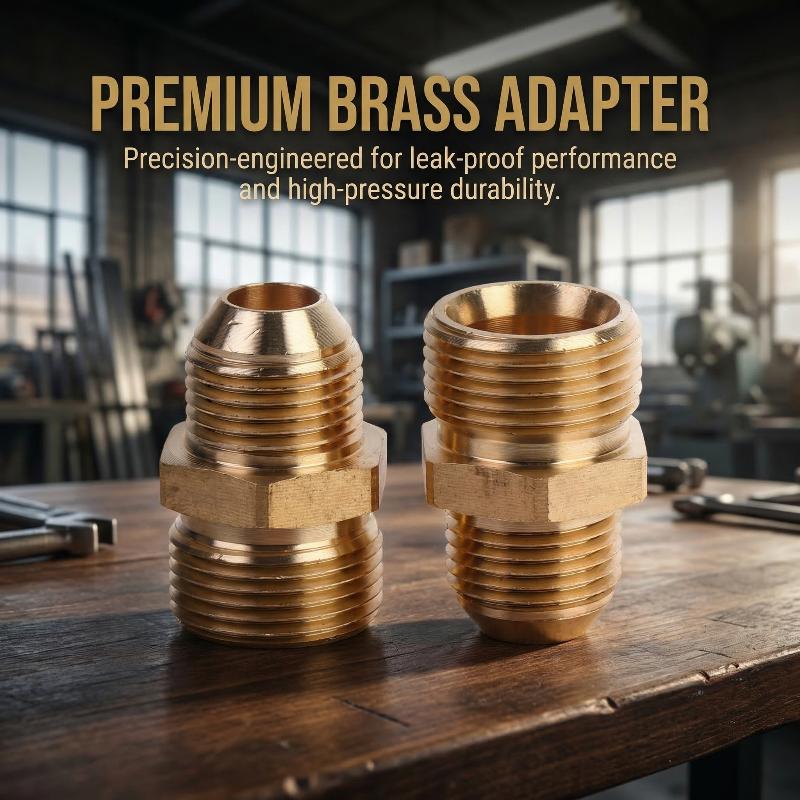 Pressure Washer Connector M22 Male Thread To G14 Inch Male Adapter Brass Quick Fitting for Hose Spray Replacement Cleaning