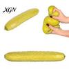 Stress Management Tool Pickled Cucumber Squeeze Toy Soft Relief Stretchy Relaxation Ball Sensory Fidget for Anxiety Party Favors