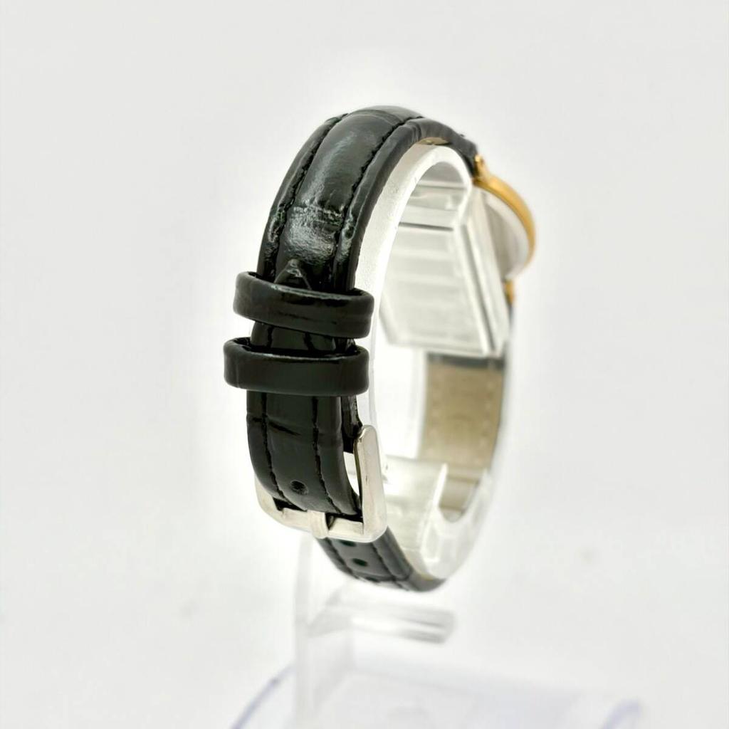SEIKO Exceline Watch Gold 363228 New Strap [New Battery] Ladies' 7321-0070